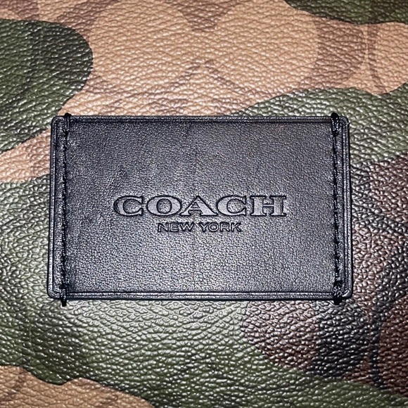 Coach Westway Signature Canvas Camo Camouflage Print Unisex Backpack Book Bag - Picture 5 of 16